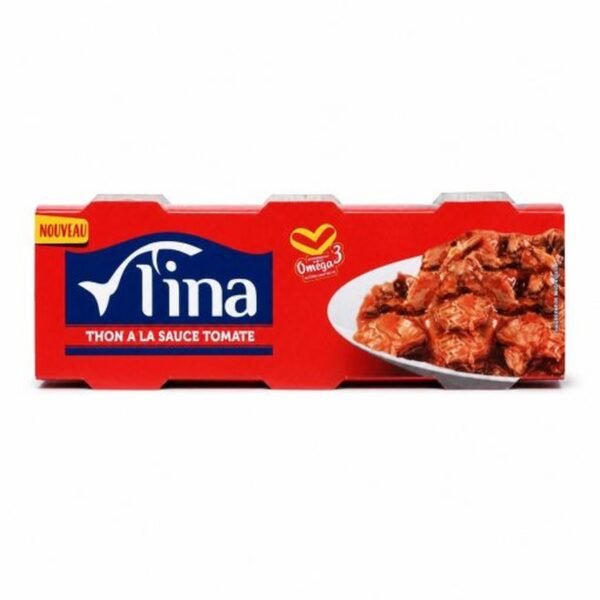 Tina Tuna in Tomato Sauce, 3 × 80g