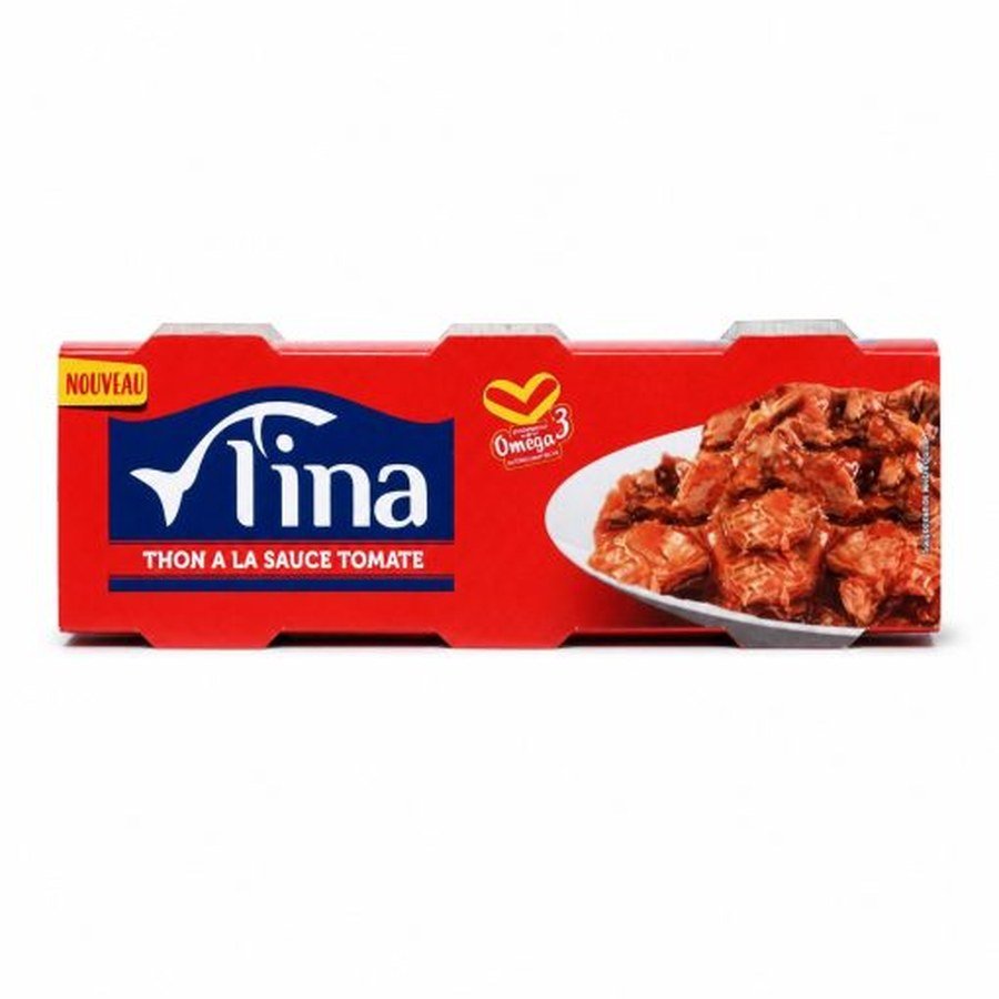 Tina Tuna in Tomato Sauce, 3 × 80g